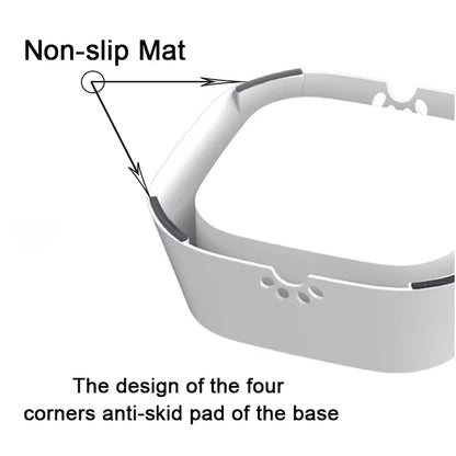 Floating Non-Spill Dog and Cat Water Bowl Dispenser - Anti-Overturn Plastic Design